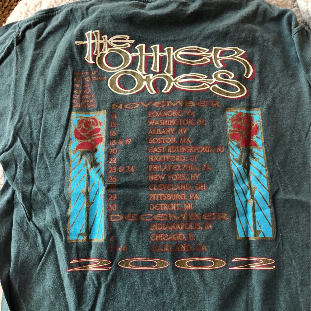The Other Ones 2002 tour t- shirt. Never worn.